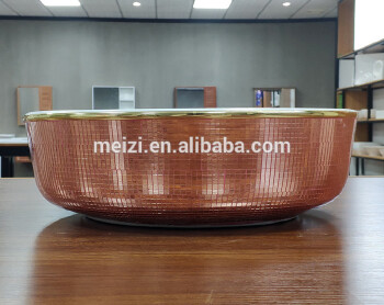 New design 5 stars hotel decorative spanish wash bowl basin 